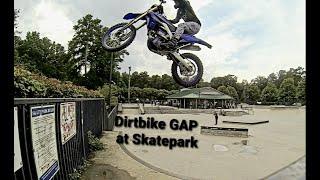 Skatepark Fence Jump | 2022 Yamaha WR450F Dirt Bike | Jibb Crew BMX Jam