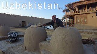 Uzbekistan: Khiva City Walking tour 4k ( Part 2 )