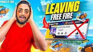 Leaving Free Fire For 30 Days Challenge  - Garena Free Fire Max