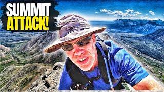 I Got ATTACKED on a Mountaintop!  | Mount Galwey, Waterton