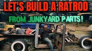 Let's Build A RatRod/Gambler500 Rig Using Only Junkyard Parts Before They Close And It Gets Crushed!