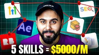 5 High Income Online Skills to Make Money in 2025 | Free Courses Included