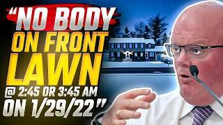 John O' Keefe Was NOT on FRONT LAWN! Karen Read Trial