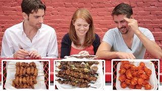 Americans Try Filipino Street Food