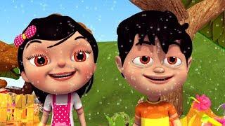 Rim Jhim Rim Jhim Barish Aayi | Hindi Nursery Poem | रिम झिम बारिश आई | Hindi Rhyme For Kids