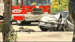 Crews Close Shallowford Rd. After Wreck