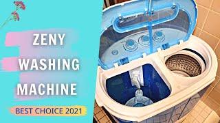 ZENY Portable Washing Machine Twin Tub Review & User Manual | Best Seller Portable Washing Machine