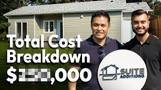 Garden Suite ADU Cost Breakdown, Rental Amount & Full Tour! (All Numbers Shared for 550 SF Unit)