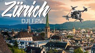 Zurich Rush Hour - DJI FPV