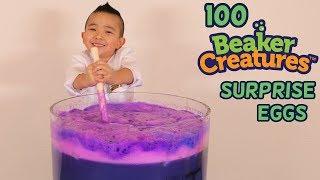 Crazy Surprise Beaker Creatures kids Experiment Fun With CKN