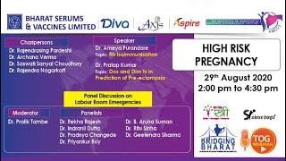 High Risk Pregnancy || 29.08.2020 || TOG Webinar || Science Integra