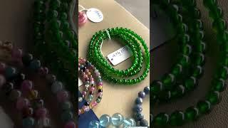 Khay tập hợp một số loại Đá từ phổ thông đến hơi hiếm #short #trangsucphongthuy #claritasgems