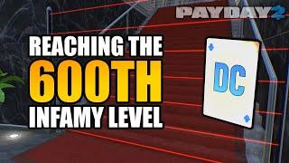 New Game+: Reaching the 600th Infamy Level | PAYDAY 2 Lobbies but we fail the Stealth every time