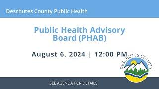 Public Health Advisory Board (PHAB)