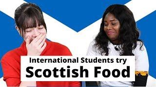 International Students Try Scottish Food | University of Stirling