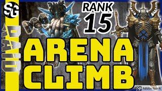 RAID SHADOW LEGENDS | ARENA CLIMB RANK 15 VS HEGEMONS | TORMIN | IMMUNITY ARTIFACTS