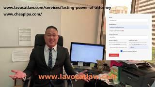 Lasting Power of Attorney (Singapore) ("LPA") series - how to book LPA with Lavocat