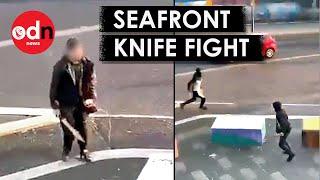 Southend 'Machete Fight' Captured in Disturbing Video