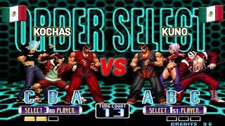 KOF 2002 - No se la pusieron fácil al Top de México ⭐ KOCHAS vs KUNO