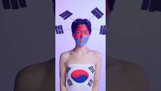 한국 메이크업 직접 만들었습니다... #koreamakeup #korea