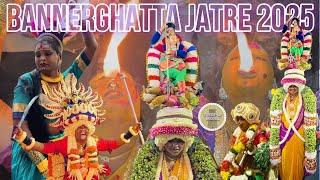 BANNERGHATTA JATRE 2025 | GULAB POO FESTIVAL | BEGALAMMA FESTIVAL 2025 | #templemonk #bannerghatta