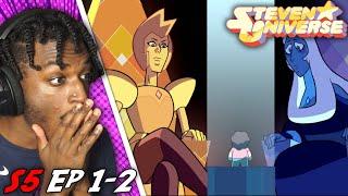 THE TRIAL! | Steven Universe Season 5 Ep 1-2 REACTION |