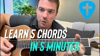 Learn 5 Chords on Guitar in 5 Minutes | Beginner Lesson | Matt McCoy