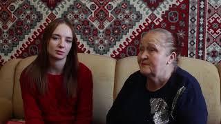 Ветеран труда Гудимова Ольга поблагодарила ОД «Мир Луганщине за помощь