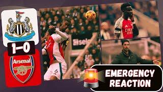 EMERGENCY MATCH REACTION Newcastle 1 - 0 Arsenal IS THE TITLE HOPES OVER??