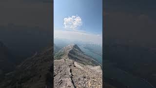 On the way down from Mount Buller in Kananaskis Country (July - wildfire smoke)