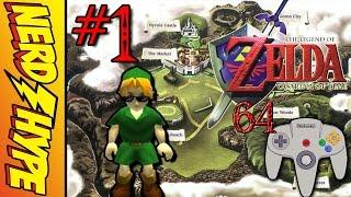 Legend of Zelda : Ocarina Of Time 64 #1 w/ RanVonSnatch ! | NerdHypePlays!