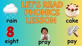 Phonics Lesson on Long A Words | Learn to Read with Teacher Caveen | Phonics | English Lesson