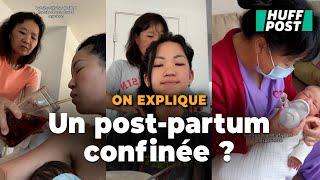 Cette tiktokeuse documente son « confinement post-partum », on vous dit tout sur cette tradition