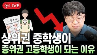 상위권 중학생이 중위권 고등학생이 되는 이유  | 뉴펜타하우스