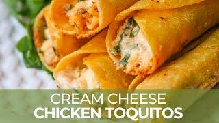 Cream Cheese Chicken Taquitos Recipe