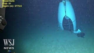 Watch: New Footage Reveals Titan Submersible Wreckage as Investigation Continues | WSJ News