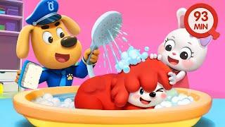 Let's Take a Bath | Good Habits | Educational Cartoons for Kids | Sheriff Labrador