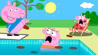 Fun on the Water! (TRY NOT TO LAUGH) | Peppa Pig Funny Animation