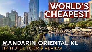 MANDARIN ORIENTAL Kuala Lumpur, Malaysia【4K Hotel Tour & Review】 #FLIPFLOPMAS Ep. 4