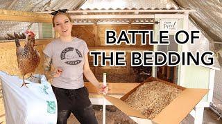 Pine Shavings vs Hemp - DEEP LITTER METHOD - Ultimate Chicken Bedding Test