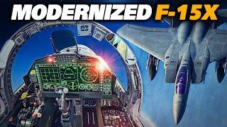 Flying The Modernized F-15X Eagle Vs 4x Mig-29 + Mig-23 Floggers | Digital Combat Simulator | DCS |