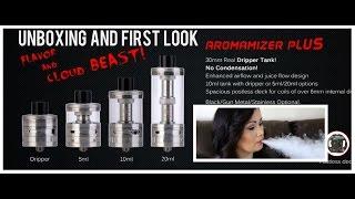 Aromamizer Plus RDTA by Steam Crave Unboxing and First Look