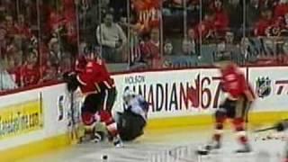 Mark Giordano EPIC HITS vs Dustin Brown