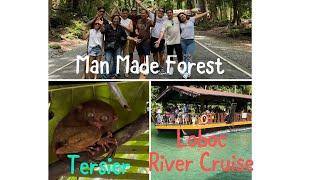 Loboc River. Best tourist spot in Bohol, philippines.