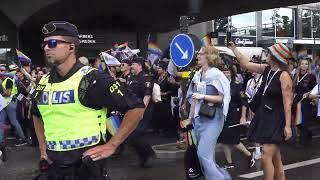 Pride Parade 2024 in Stockholm