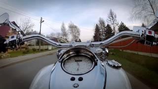 Yamaha Road Star 1700 acceleration GoPro 2 Hero HD