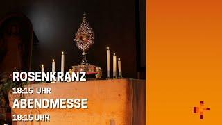 27.01.2025  18:15 Uhr Rosenkranz, 19 Uhr Abendmesse - Erlöserpfarre Lustenau Rheindorf