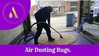 Air dusting rugs Arcadia rug spa rug cleaning cheshire