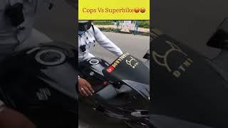 Cops Vs Superbike |#shorts #motovlog #minivlog #vlog