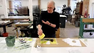 Monoprint with Peter Clayton